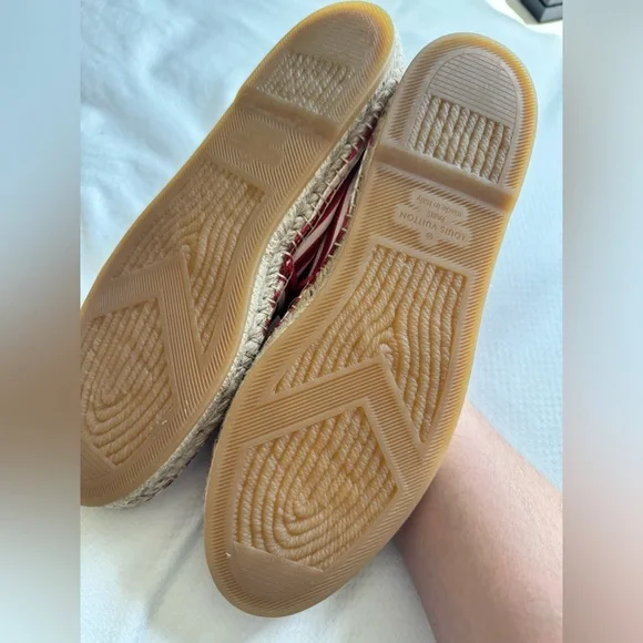 🙏LV Bidart Espadrille Shoes-Size8 - Picture 15 of 17